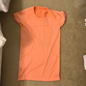 Lululemon neon orange swiftly tech